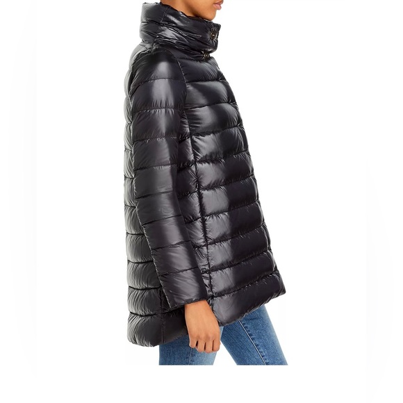 HERNO Amelia Stand Collar Down Coat - Picture 11 of 13